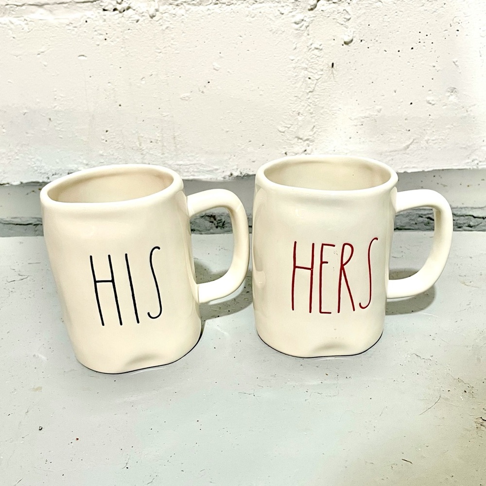 Rae Dunn His and Hers Mugs